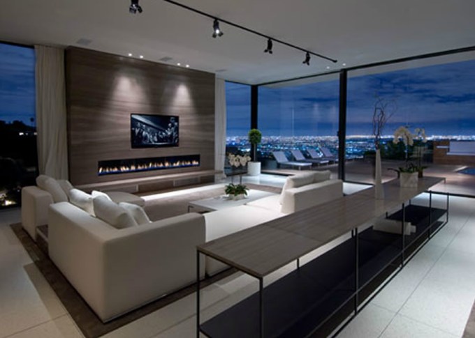 Modern Home In Interior Living Room